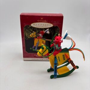 Hallmark Keepsake Crayola Crayons Bright Rocking Colors Christmas Tree Ornament